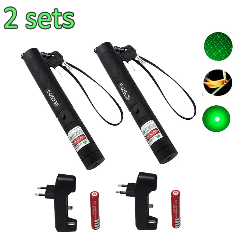 

Зеленый лазерный прицел Высокая мощность Охота Зеленая точка тактические 532 нм 5 МВт Лазеры 303 указатель verde lazer Ручка горящая спичка