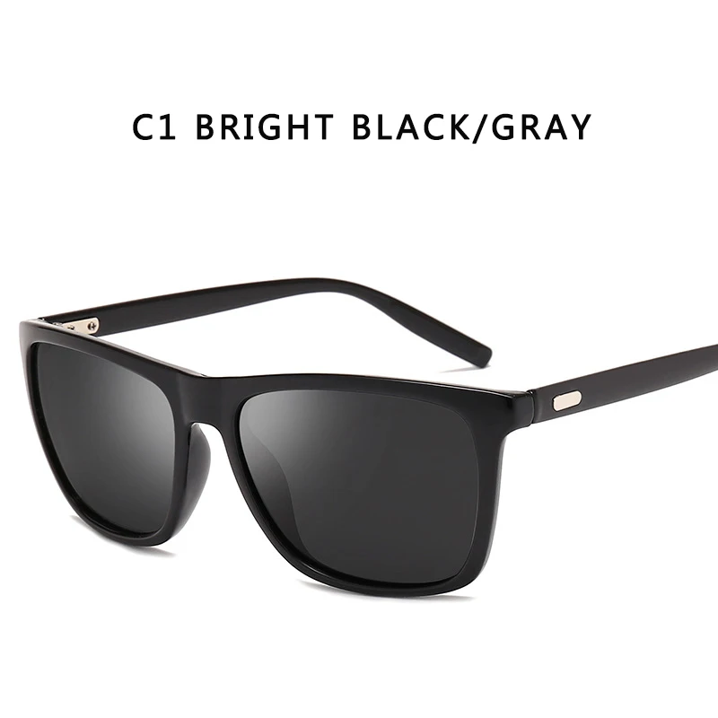 

Design Polarized Sunglasses Men Driver Shades Male Retro Vintage Sun Glasses Men Spuare Mirror UV400 Oculos