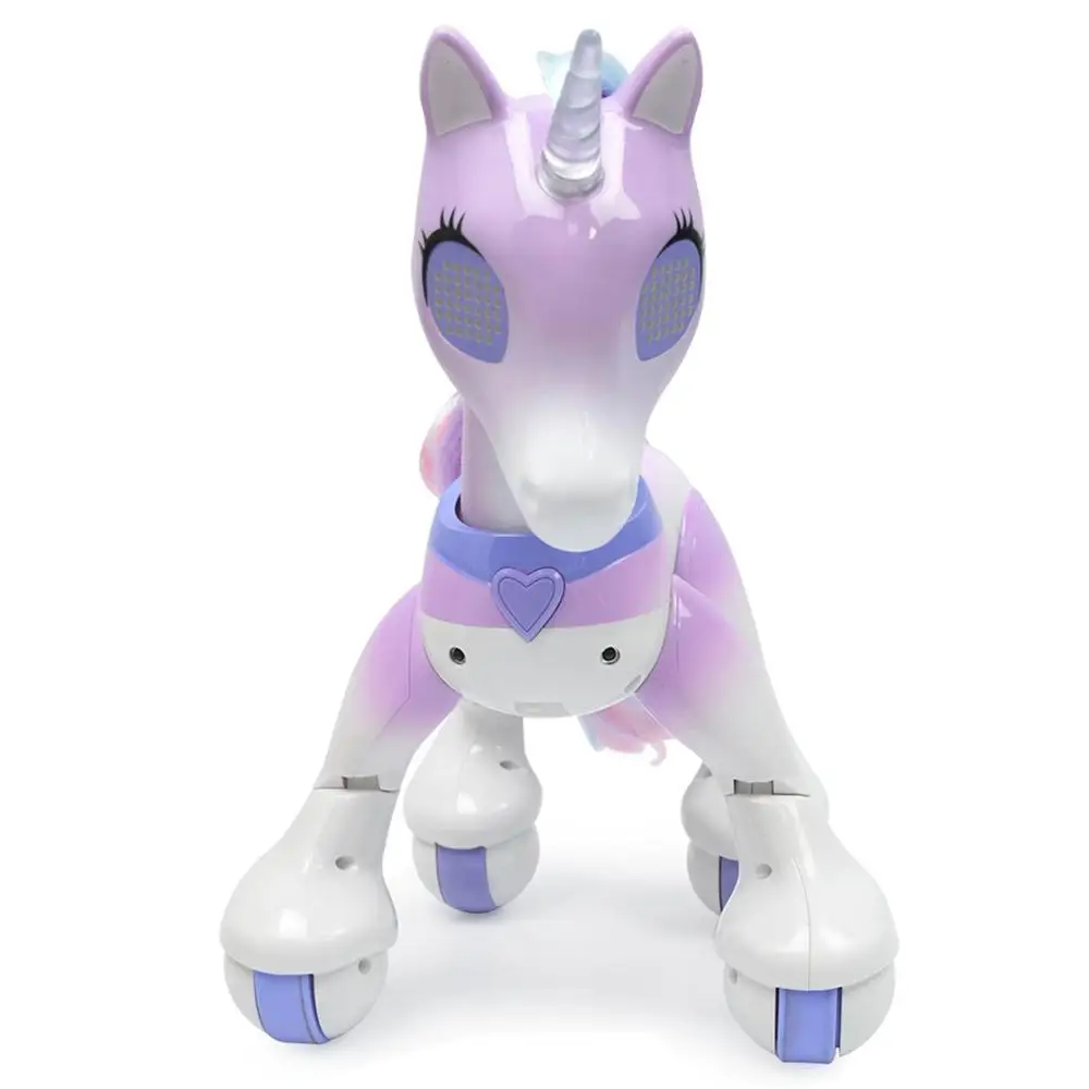 Nicce-Juguetes Educativos de animales para ni&ntilde;os, juguetes el&eacute;ctricos con dise&ntilde;o de unicornios y caballos a control remoto, modelo de inducci&oacute;n inteligente-3