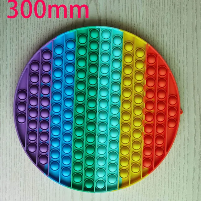 Harga 10 Buah Mainan Fidget POP Ukuran Super Besar 30Cm Mainan Lesung Pipi Sederhana Mainan Fidget Gelembung Pendidikan Sensorik Mainan Pereda Stres Dewasa