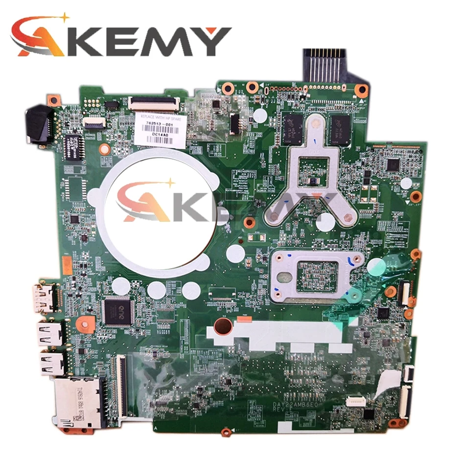 

100% working for hp pavilion 17-F motherboard 763425-501 763425-601 763425-001 DAY22AMB6E0 mainboard with AMD cpu together