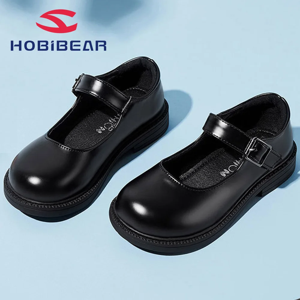 

Kids Shoes Princess Shoes Black Sandals Children Leather Party Flat Girls Sandals Casual Flats Shoes Solid Gilrs Dancing Shoes