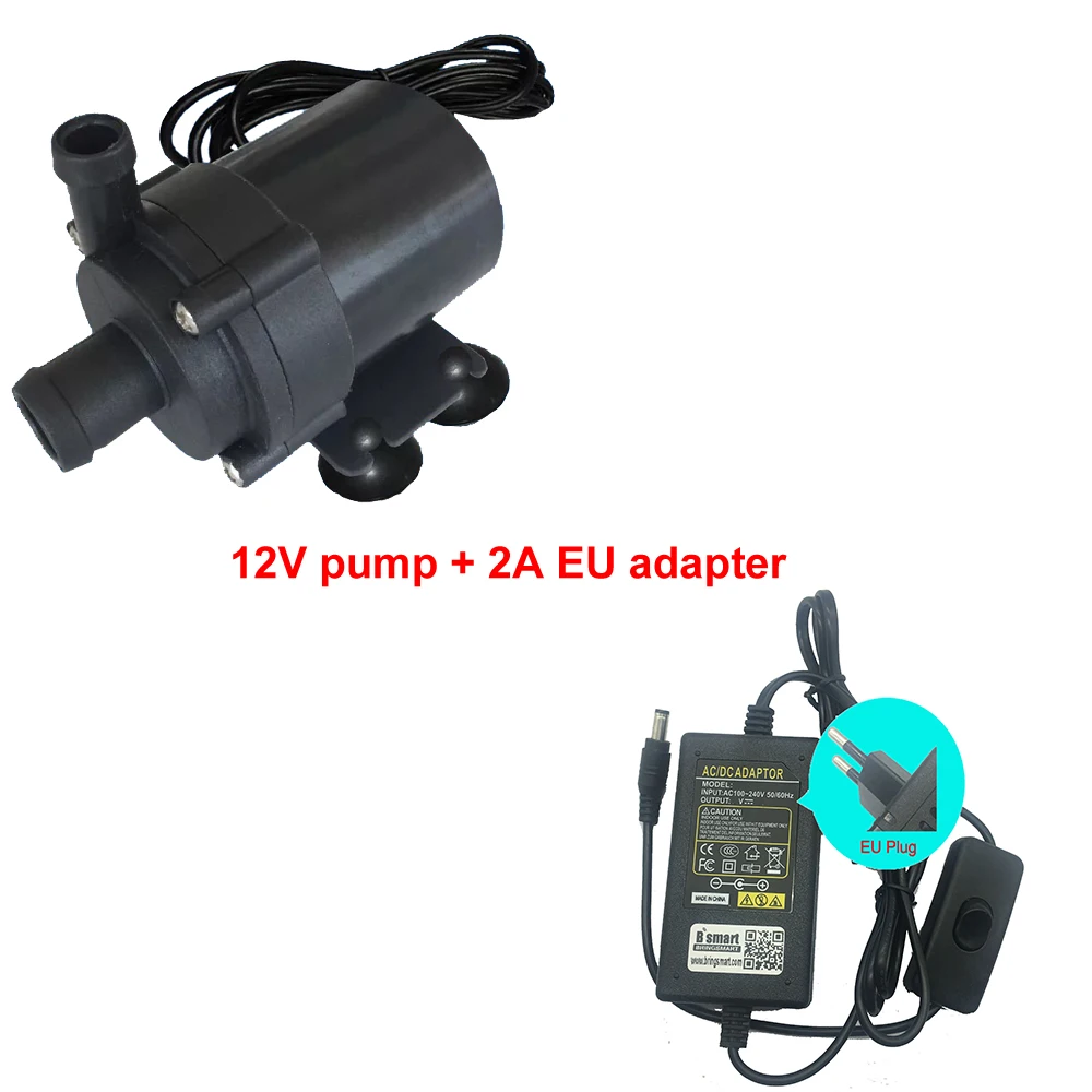 Оптовая продажа 12V 420 900L/H 52 3 4 2 м водяной насос постоянного тока Бесщеточный