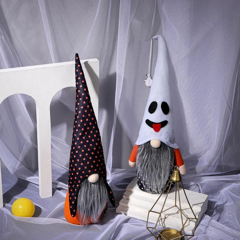 

Хэллоуин гном череп Тыква томте ниссе шведский эльф карликовый домашний фермерский Декор