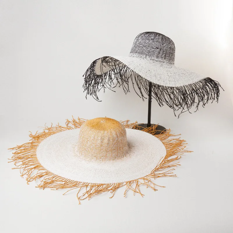 Новинка 2020 элегантная разноцветная плетеная женская летняя шляпа с мягкими