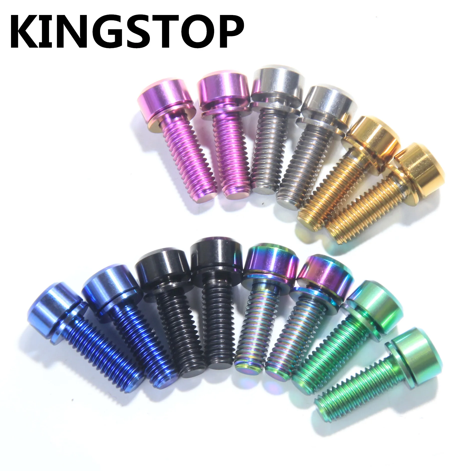 Велосипедные титановые болты для адаптера тормозного ротора M6 * 18 | Спорт и