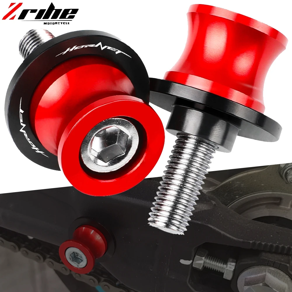

8MM Motorcycle accessories CNC Swingarm Spools slider stand screws For Honda Hornet 900 600 CB600F CB 600F 1998 1999 2000-2014
