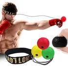 Боксерский мяч для тренировки реакции, мяч для тренировки рук и глаз