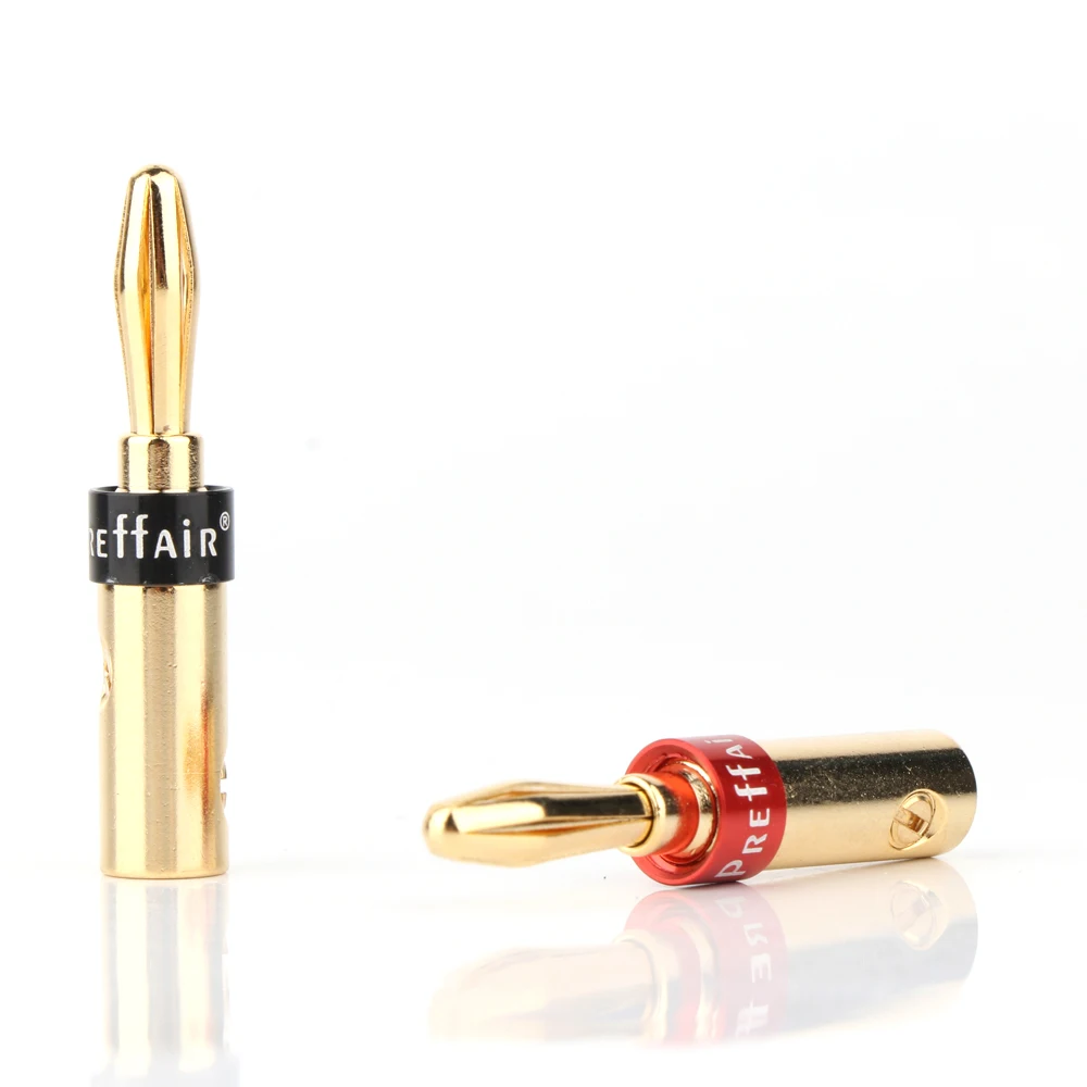 8 шт. BA1450 Preffair hifi аудио позолоченный динамик разъем типа банан hi end адаптера банана