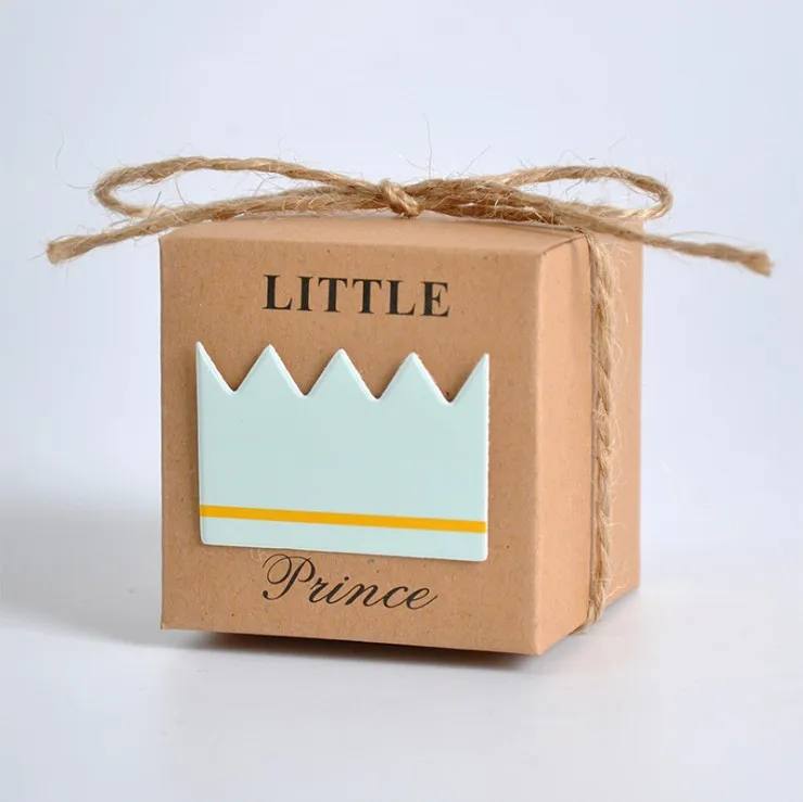 100 шт Принцесса и принц крафт коробка как день рождения ребенка душ конфеты