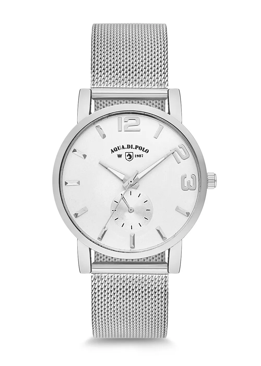 

2020 top Brand Luxury Fashion Unisex Gray Steel Quartz Wrist watch Aqua Di Polo 1987 APL1C8847302