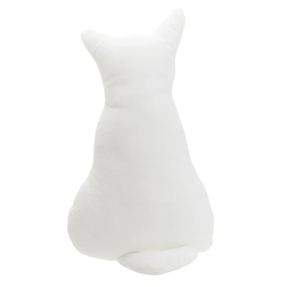 Подушка супер милая мягкая игрушка для дивана сиденья плюшевая задняя тень кошка