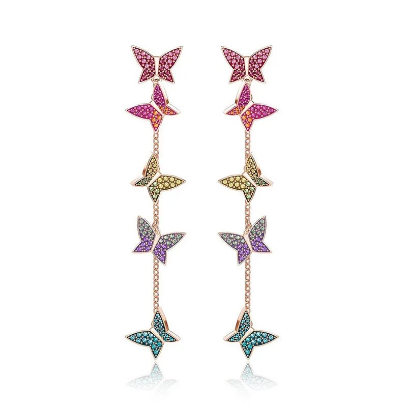 LIDU Высококачественный Изысканный модный галстук бабочка несколько бабочек