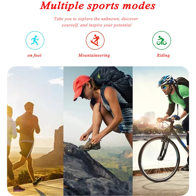 LIGE 2019 спортивные Смарт-часы для женщин водонепроницаемые часы кровяное давление