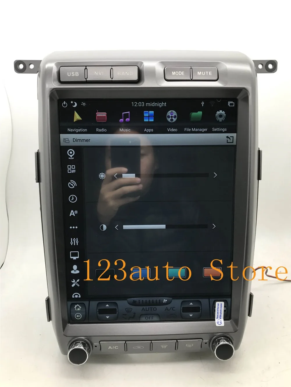 13 дюймов вертикальный экран Tesla стиль Android 8,1 автомобильный DVD gps плеер навигация carplay для Ford F150 2009-2013 радио PX6 рапса авто