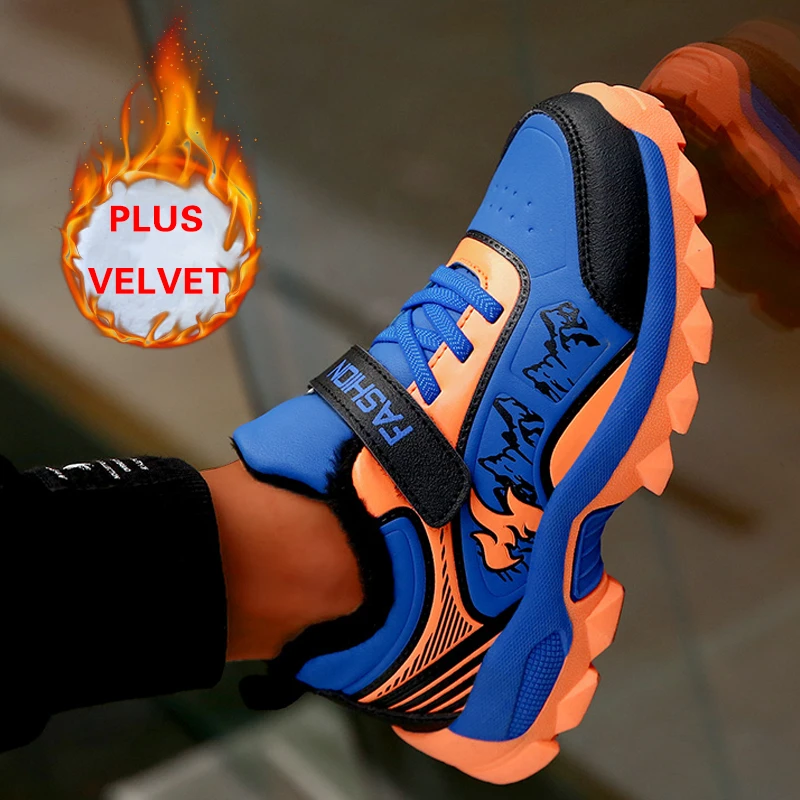 Кроссовки для мальчиков и девочек Спортивная Уличная обувь на шнуровке