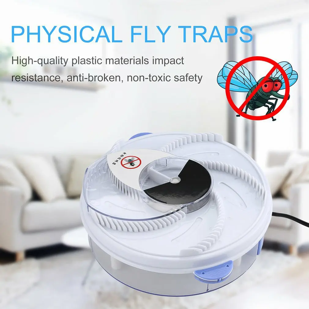 

Electric Effective Fly Trap Pest Device Insect Catcher Automatic Flycatcher Fly Trap Catching Artifacts Insect Trap Usb plug