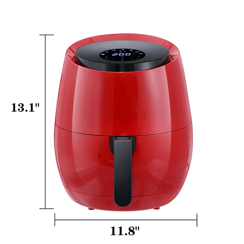 Электрическая Фритюрница со съемной корзиной для жарки 1400 Вт л|Электрические