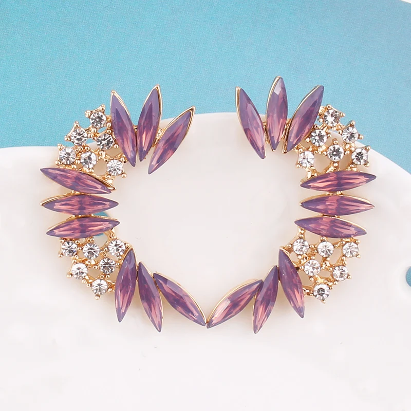 Женские серьги-гвоздики с кристаллами LUBOV вечерние серьги крыльями для девушек