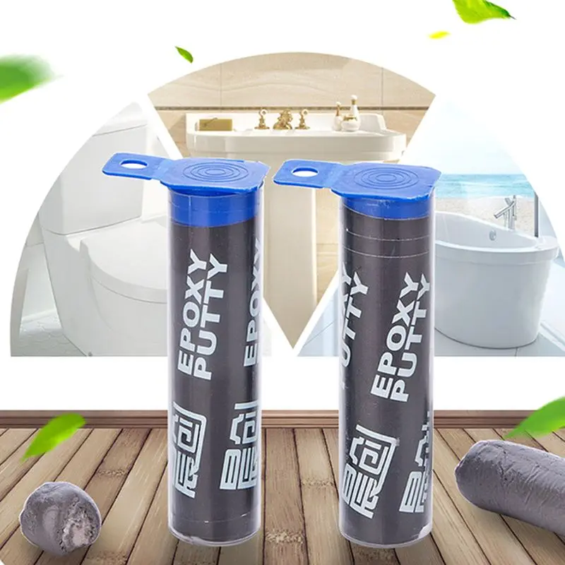 Masilla epoxi moldeable para fontanería, sellador de tuberías, Pegamento de silicona para reparación de tuberías de agua y barro