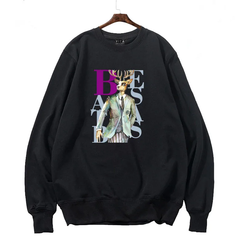 UWOWO аниме Beastars мужские и женские повседневные Пуловеры с принтом Пальто Блузка