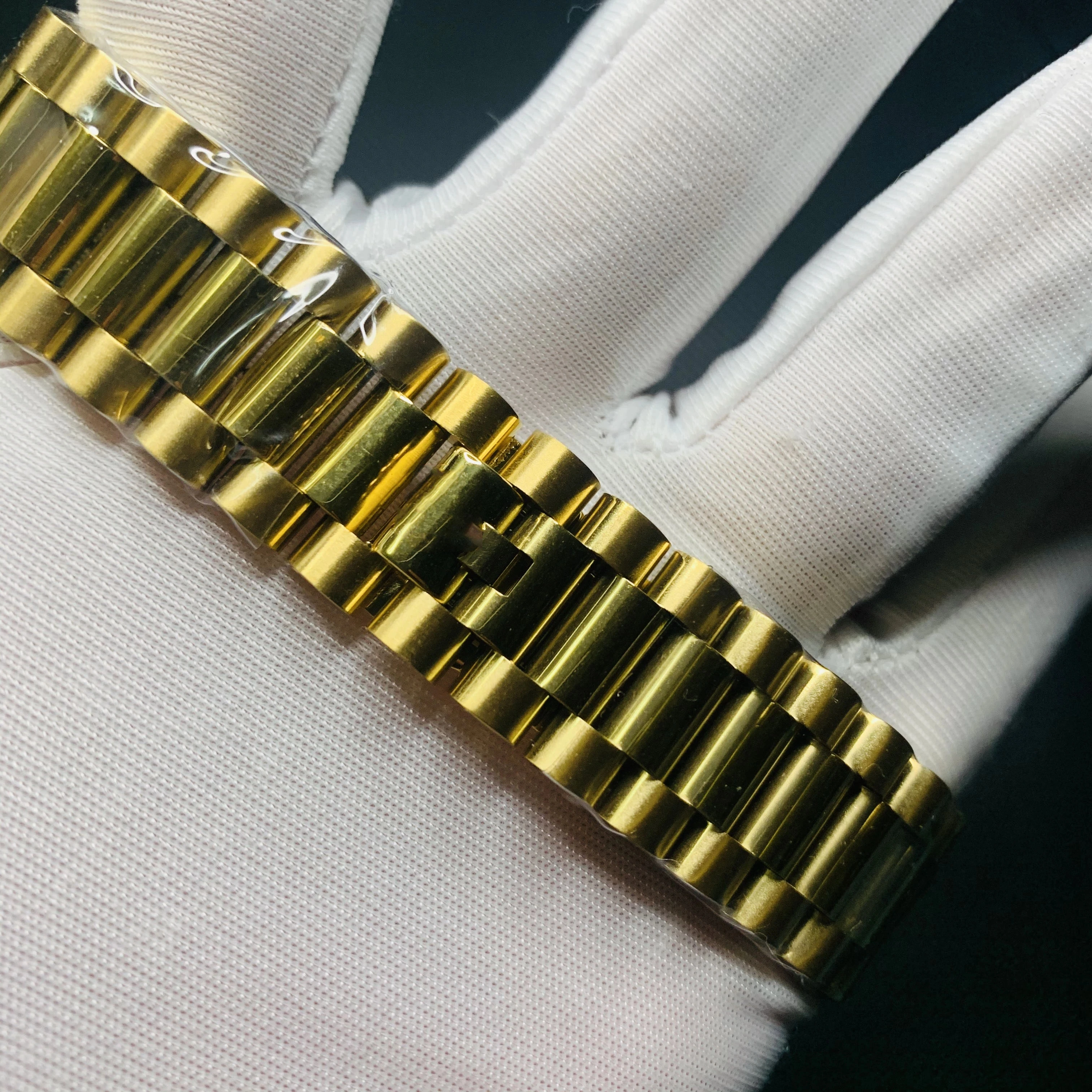 

High quality 18K gold watch men's automatic Glide Smooth second-hand luminous mechanical watch Daydate AAA U1 factory