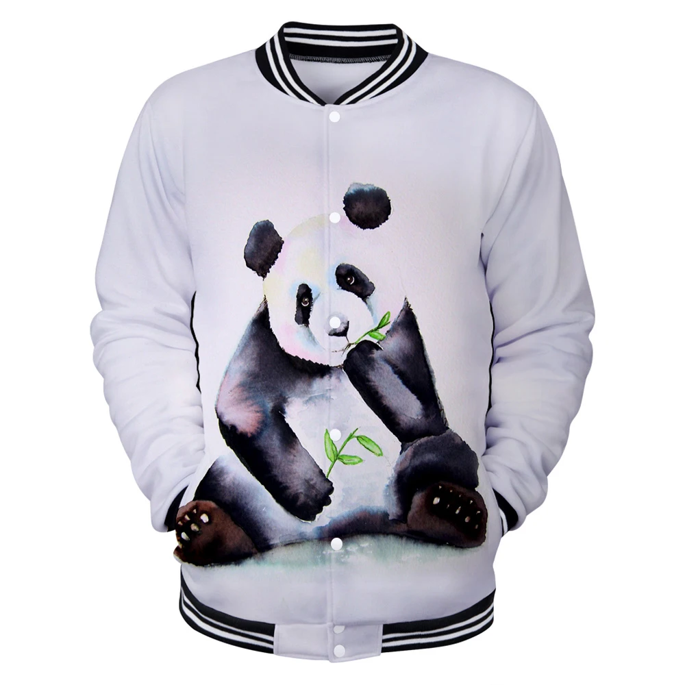

Fashion Chinese Panda 3D Printed Baseball Jackets Men/Women Fashion Harajuku Jacket Casual Autumn Winter Boys Clothing Tops