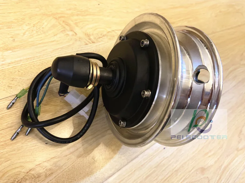 5-дюймовое колесо с интегрированным мотором может поместиться в шину 12 дюймов или