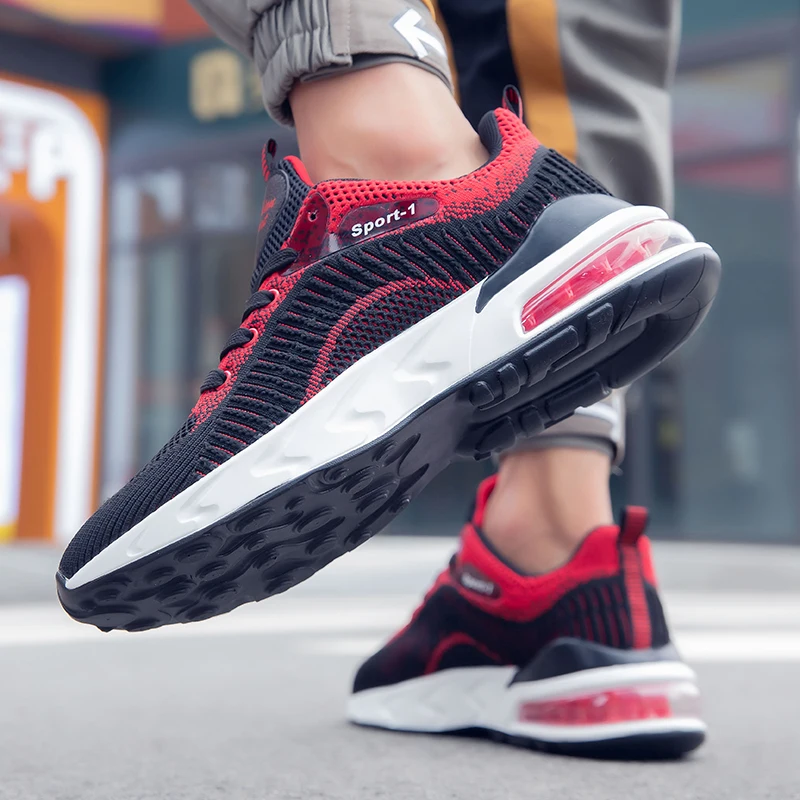 

Running Shoes Mesh Casual Sports Shoes Men's Shoes Soft Bottom Jogging Shoes Men Travel Shoes Breathable chaussure homme