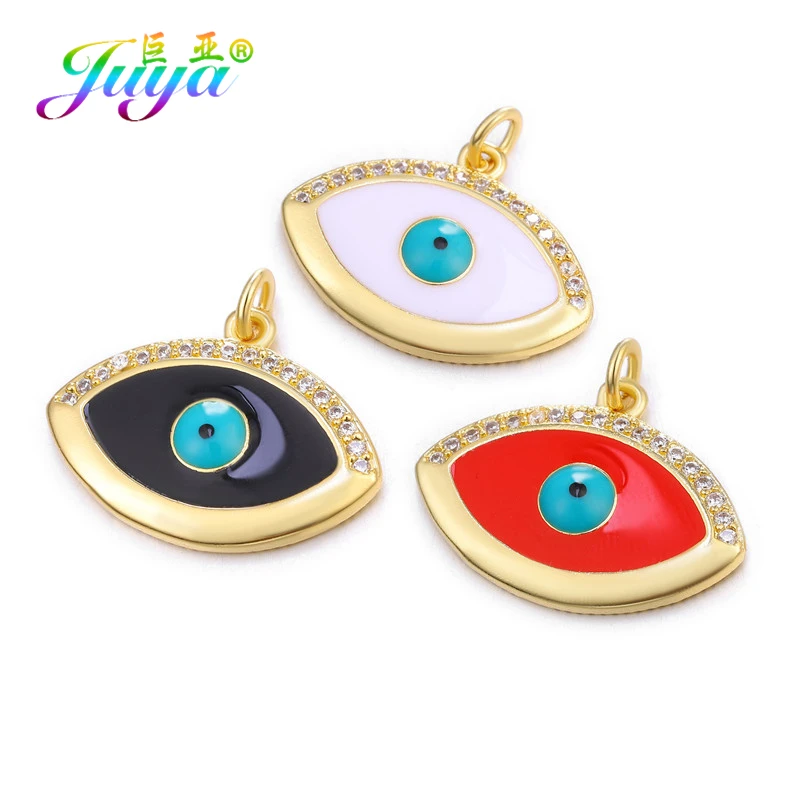 Juya Handmade Colorful Enamel Charms Wholesale Handicraft Trendy Crescent Moon For Fashion Jewlery Making Supllies | Украшения и