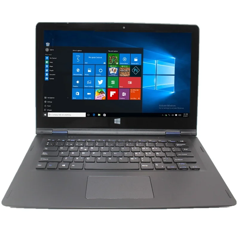 Новое поступление Ноутбук 13 3 дюйма 2 в 1 поворот на 360 градусов Гб DDR + 32 ГБ Windows 10 IPS