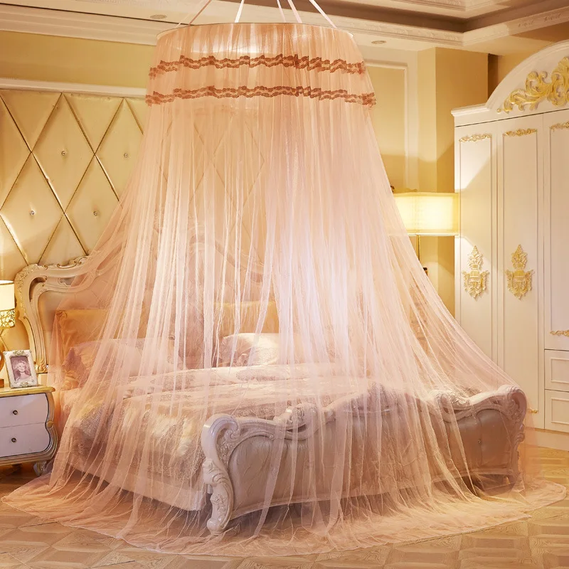 Купольная москитная сетка принцесса ветрозащитная двойная Бытовая Москитная