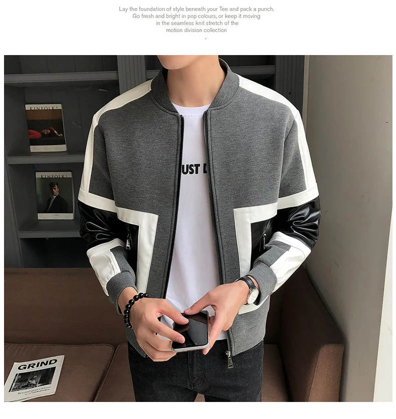 Мужская кожаная куртка Jaqueta De Couro Masculina, мужские кожаные куртки, мотоциклетные кожаные куртки для мужчин