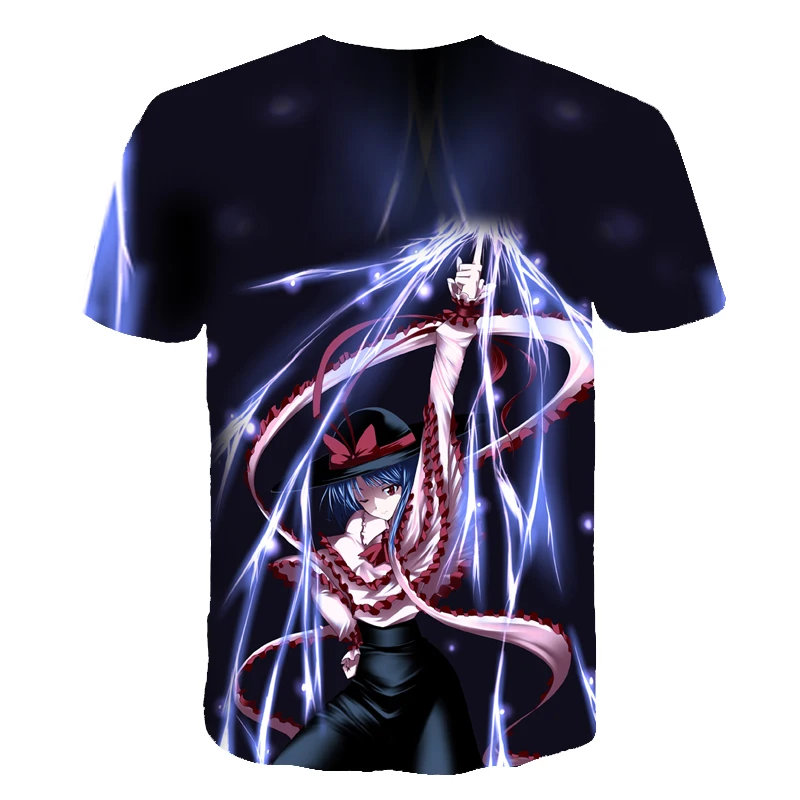 

2021 New Cartoon 3D Printed Kids Anime T-shirt For Boys and Girls Funny Pattern t shirt O-Neck Short-Sleeved Casual Tops 4T-14T