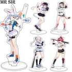 1 шт. Токийский Гуль брелок Аниме Фигурка Kaneki Ken акриловая модель на подставке игрушка настольное украшение стоячий знак косплей ювелирные изделия подарок для фанатов