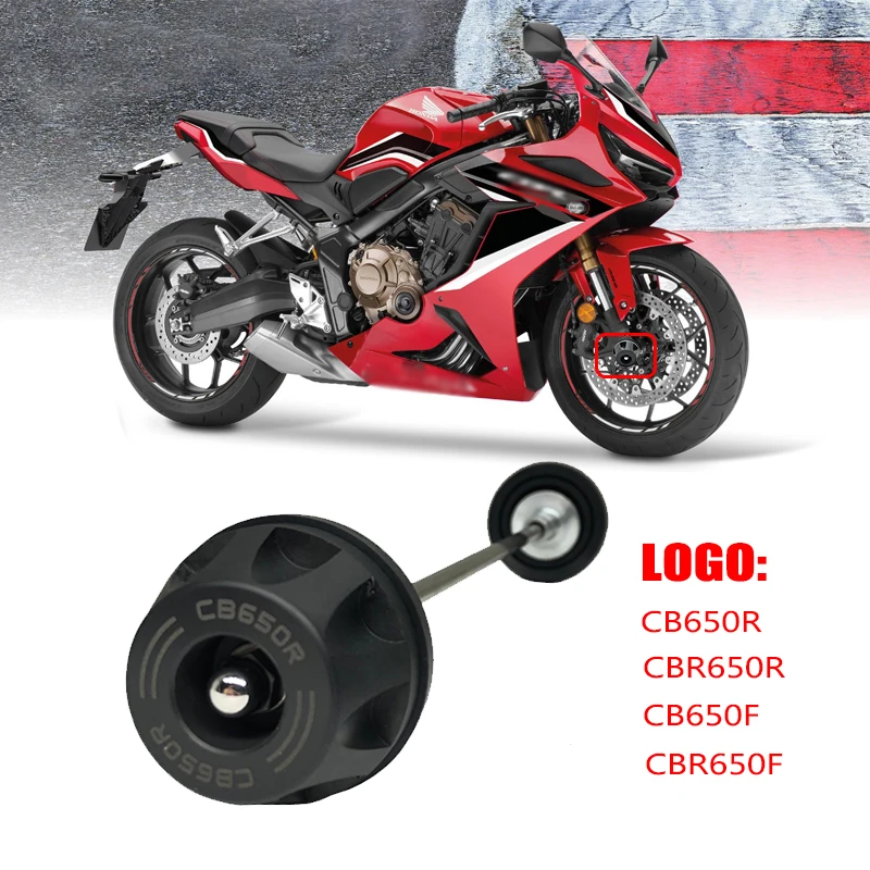 

Для Honda CB650R CBR650R CB650F CBR650F CB 650 CBR 650R 2019 2020 2021 мотоцикл передняя ось вилка колеса протектор крушение слайдер