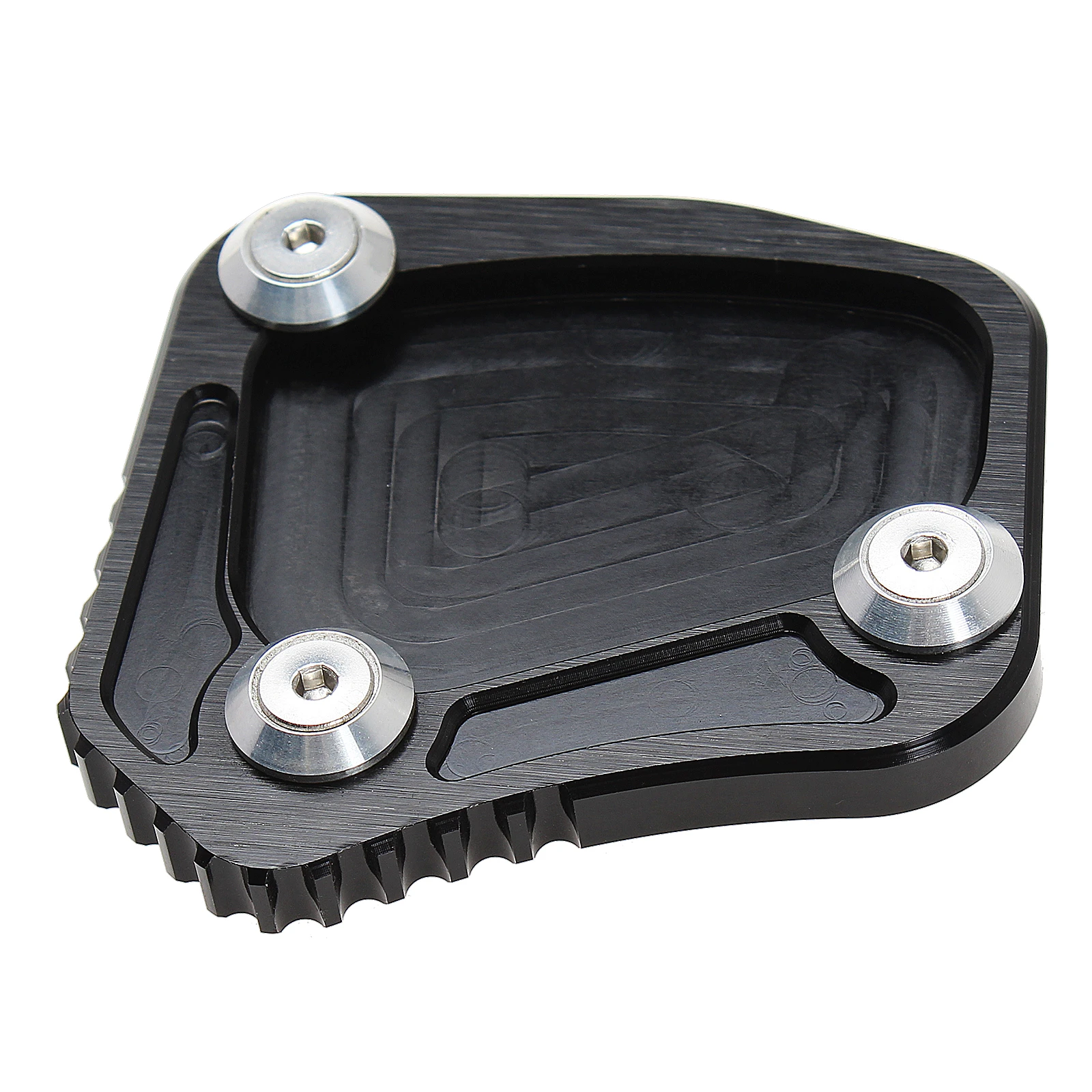 

Side Stand Enlarger Plate Black Kickstand Extension For BMW K1600GT GTL 2017- Motorcycle Aluminum