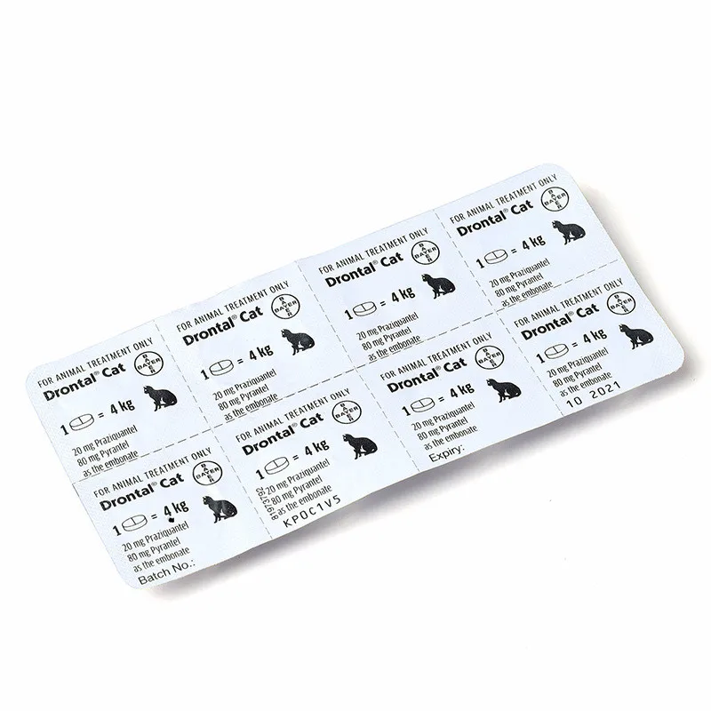

Bayer Drontal Plus For Cats 24 Tablets/40 Tablets