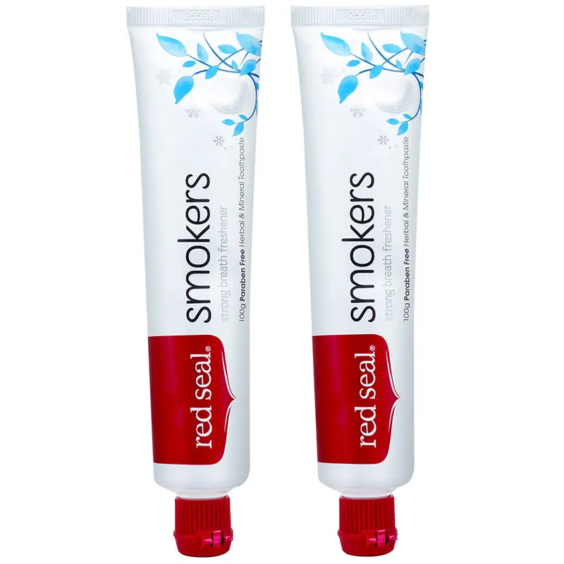 

2PCS NewZealand Smokers Toothpaste Removes Stubborn Stains Strong Mint Breath Freshener, Fights Plaque Decay No Harming Dentine