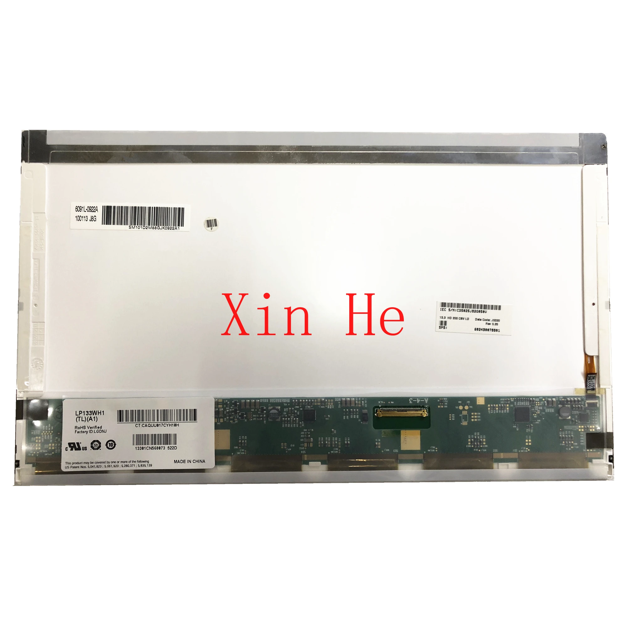 

LP133WH1-TLA1 B133XW02 V.0 LTN133AT17 N133B6-L02 B133XW04 для ноутбука HP CQ35, ЖК-экран, сменная панель 1366*768 LVDS, 40 контактов