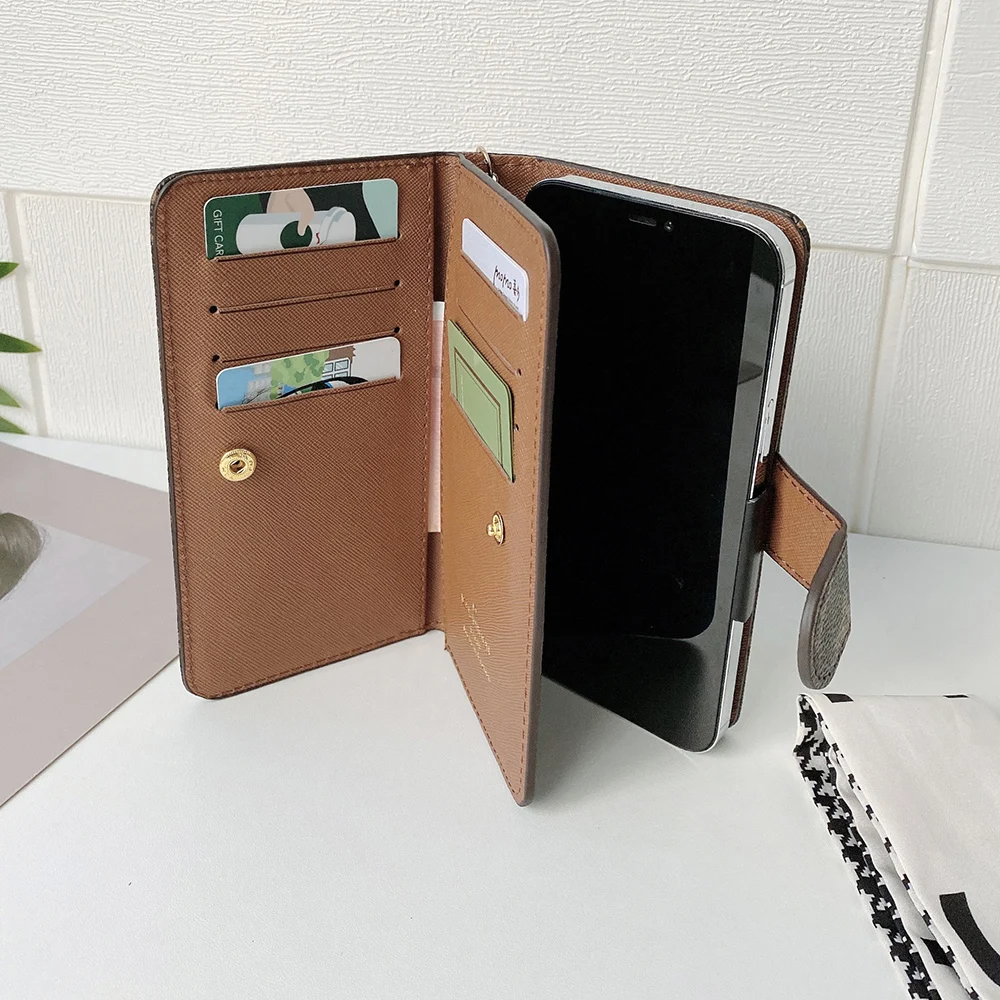 6 7inch universal stretch wallet multiple card slots cases for iphone 12 pro max samsung note 20 plus phone case accessories bag free global shipping