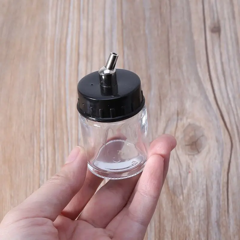 Аэрограф со стеклянной бутылкой стандартный насос с всасывающей крышкой и