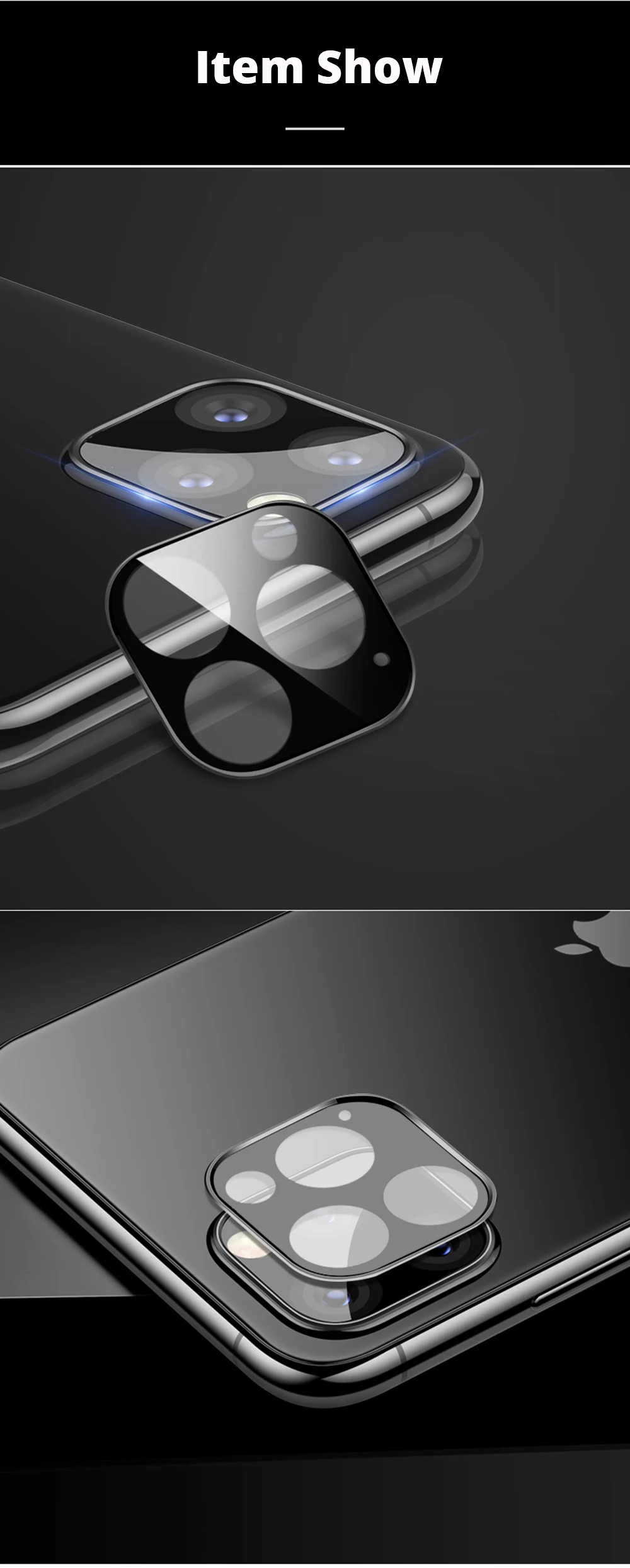 Стекло для объектива Cemera для IPhone 11 pro Max защита для экрана камеры титановая металлическая пленка для камеры на мобильном телефоне для IPhone11 11 Pro Max