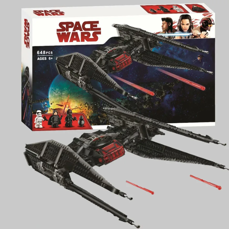 Новая звезда MOC игрушечная серия TIE Fighter строительные блоки модели кирпичи