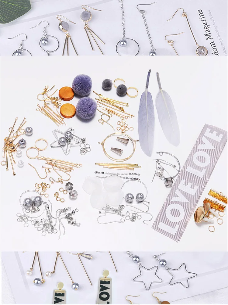2019 модные серьги DIY упаковка для ювелирных изделий сладкий холодный ветер