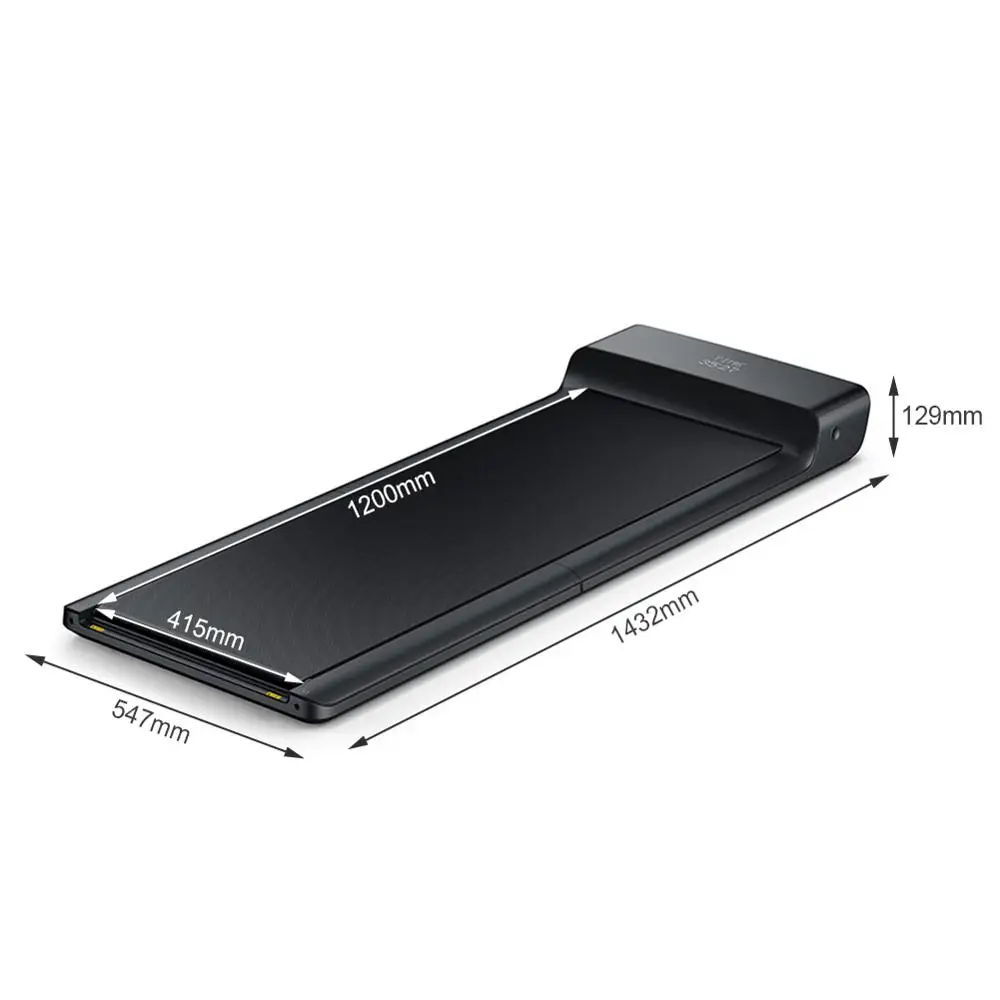 Smart Ultra-thin Electric Foldable Walking Pad Automatic Speed Control LED Display Fitness Weight Loss WalkingPad For Home Gym | Спорт и