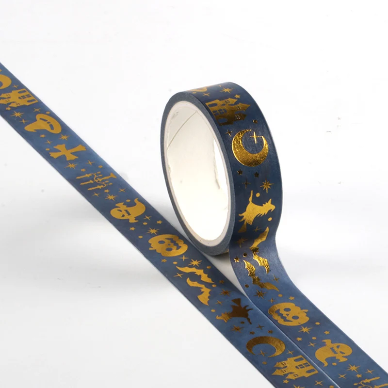 Новинка клейкая лента washi канцелярские принадлежности для Хэллоуина