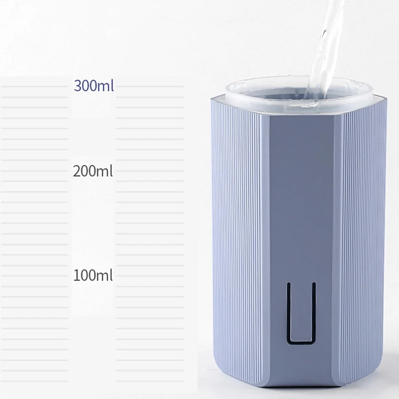 

300ML Car Air Purifier Electric Ultrasonic Electric Humidifier Aromatherapy Essential Oil Diffuser with LED Lights