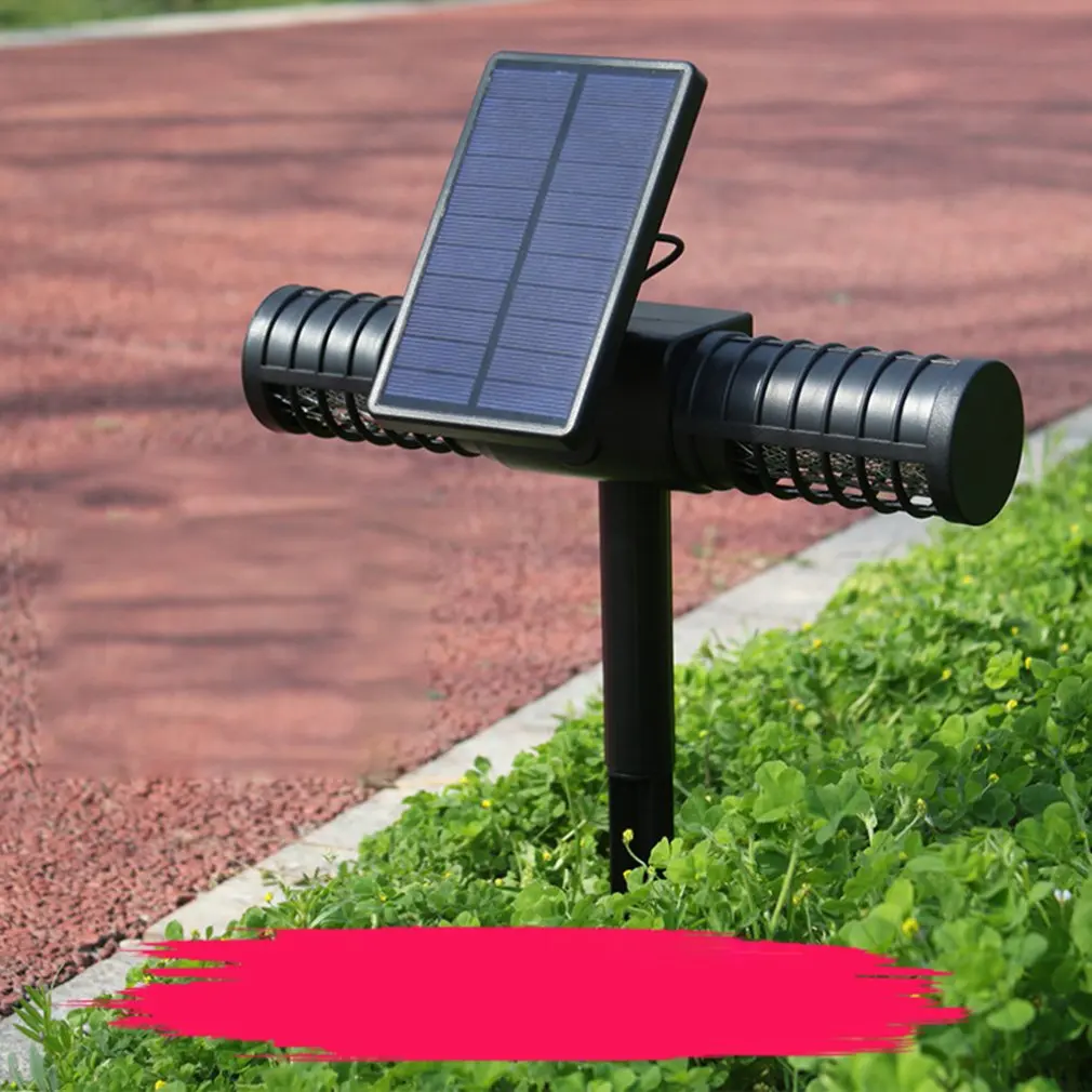 

Outdoor Solar Mosquito Killer Waterproof Garden Lamp Villa Mosquito Trap Solar Charging Rainproof Anti-Blizzard Fast Charge