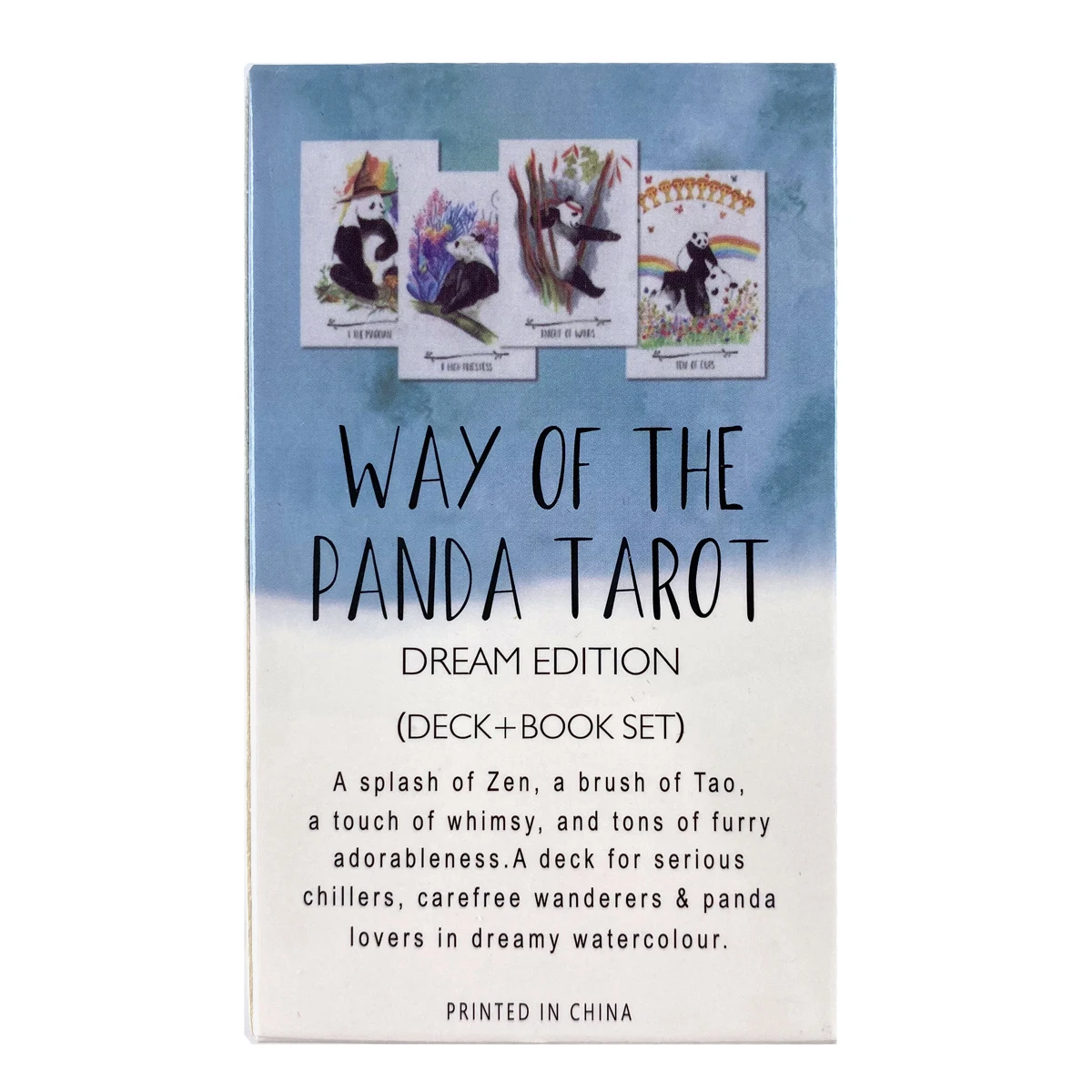 Настольная игра для отдыха и вечеринок Way Of The Panda Tarot Deck высококачественные